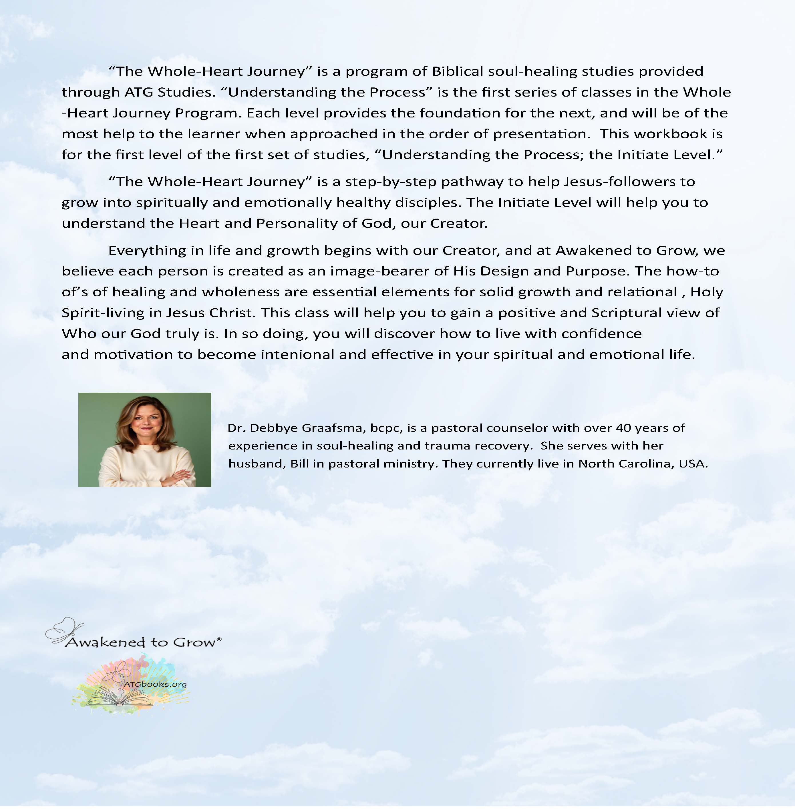 The Whole Heart Journey — Back Cover